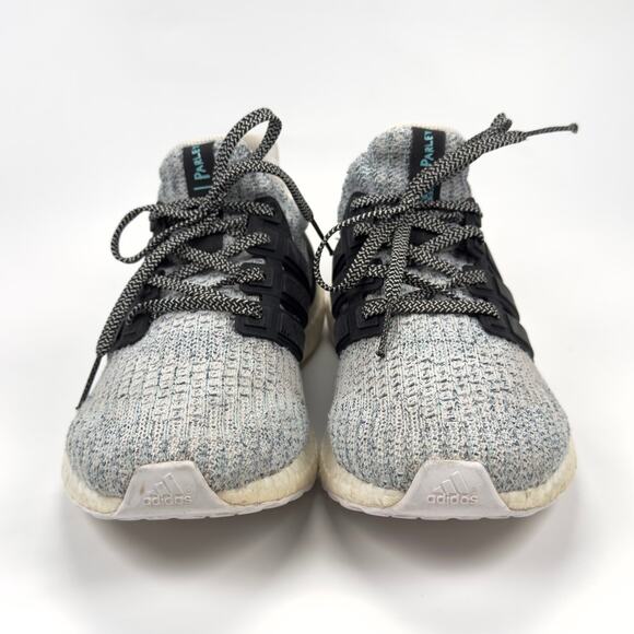 Adidas Women's Gray Black Parley x UltraBoost 4.0 Running Shoes Size 8.5 - Picture 4 of 8